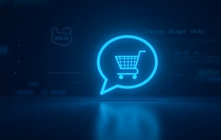 Interface de conception de chatbot sur Voiceflow pour e-commerce